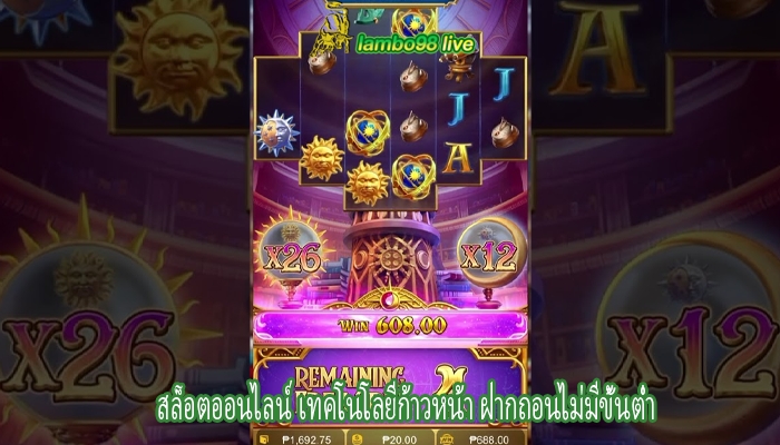 สล็อตออนไลน์ เทคโนโลยีก้าวหน้า ฝากถอนไม่มีขั้นต่ำ