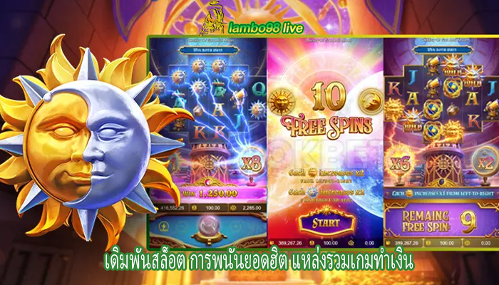 เดิมพันสล็อต การพนันยอดฮิต แหล่งรวมเกมทำเงิน
